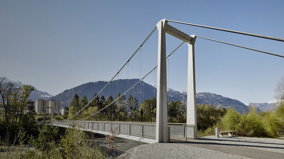 Ponte sul Reno «Pardislabrücke»